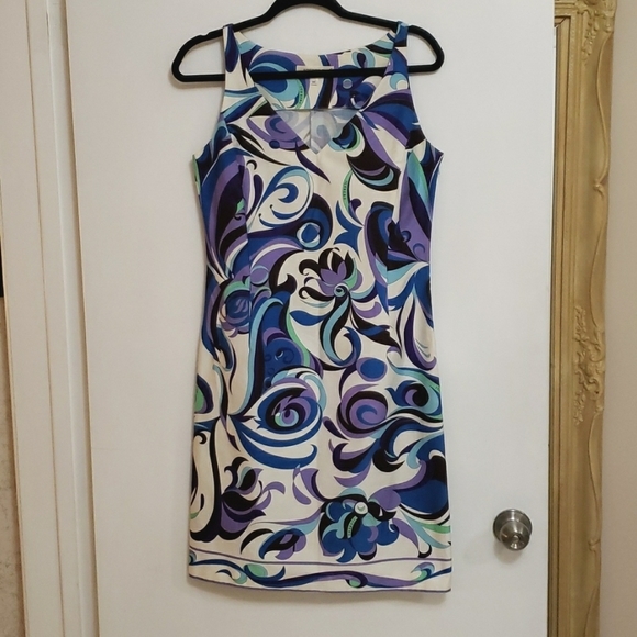 Iceberg Dresses & Skirts - Iceberg Dress Italy vintage mod floral print M EUC